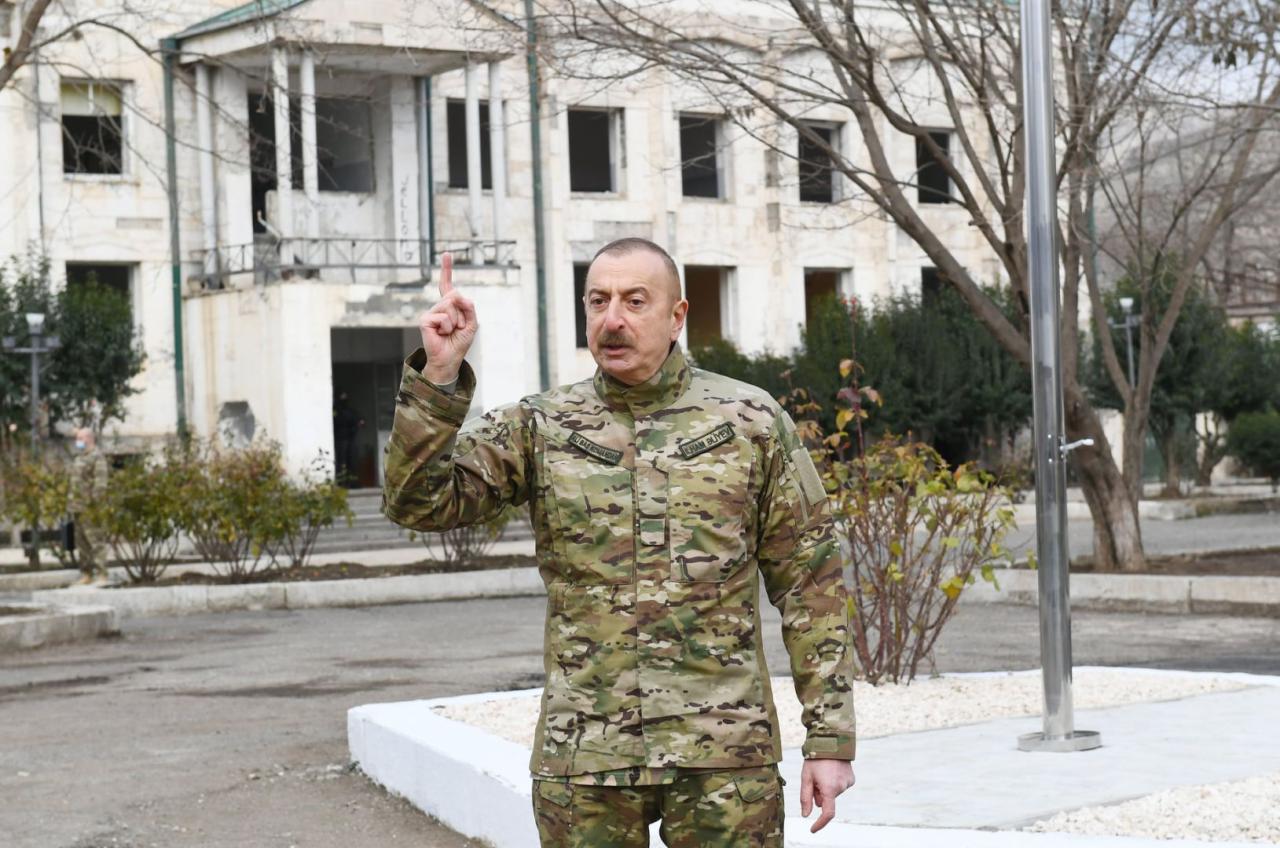 Karabakh to turn into corner of paradise - Azerbaijani President's creative plan