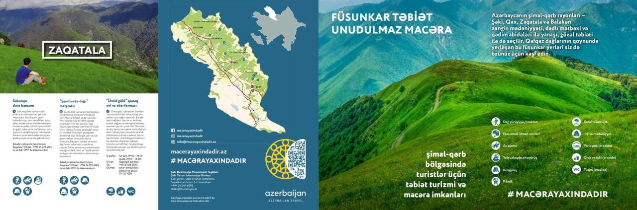 Azerbaijan presents regional map on southern tourist destination [PHOTO] - Gallery Image