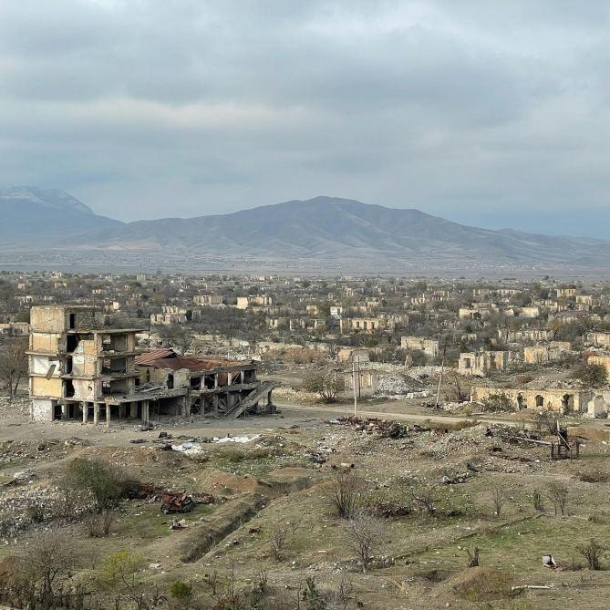 Large-scale work in Azerbaijan's liberated territories to develop construction sector