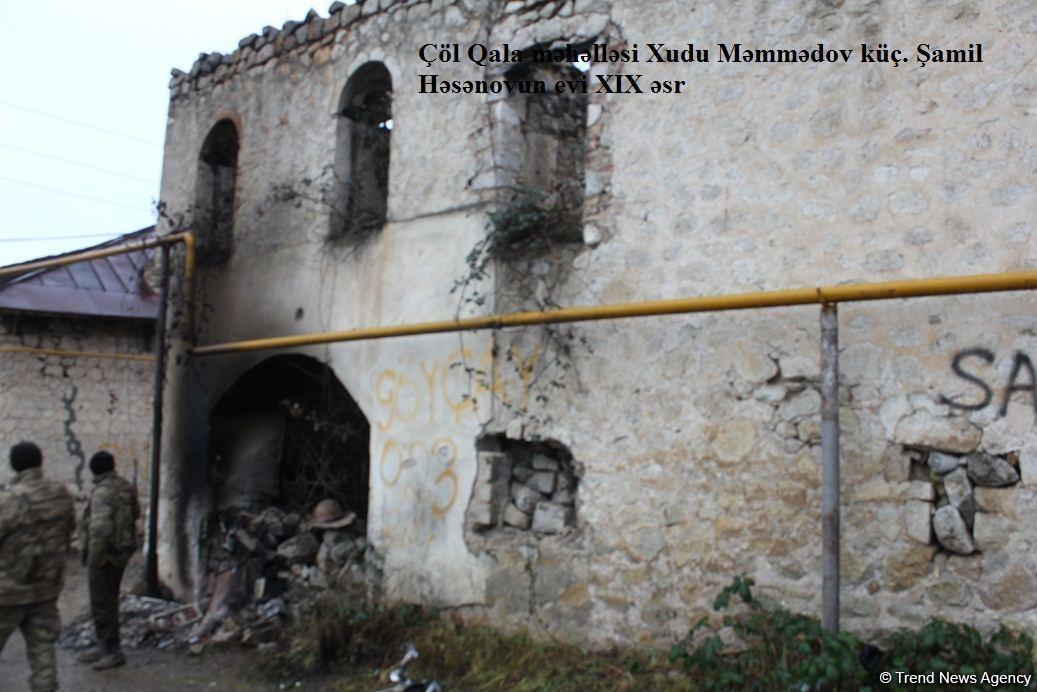 Armenians destroyed hundreds of historical, architectural monuments in Azerbaijan's Shusha [PHOTO]