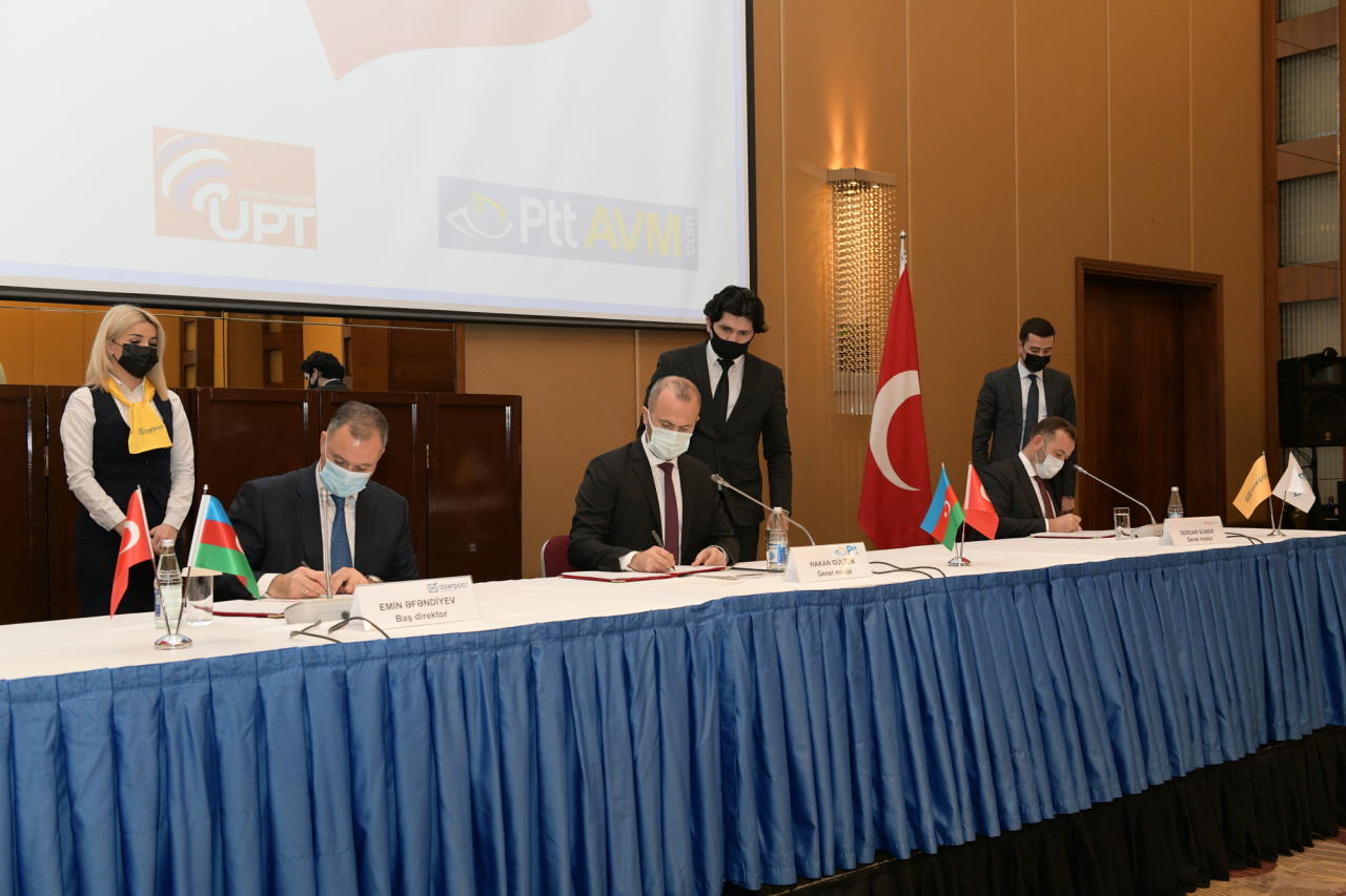 Azerbaijan, Turkish postal operators ink cooperation deal [PHOTO]