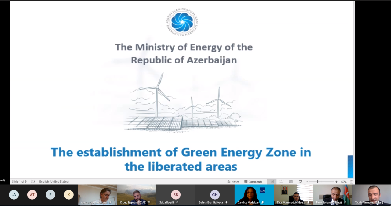 Int'l structures willing to cooperate for 'Green Energy Zone' in Azerbaijan's Karabakh (PHOTO) (PHOTO) - Gallery Image