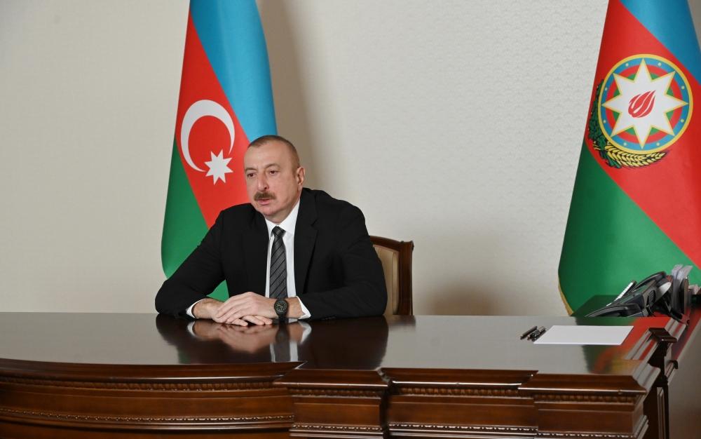 President Aliyev applauds Turkic Council, TURKSOY for support during Karabakh war [UPDATE]