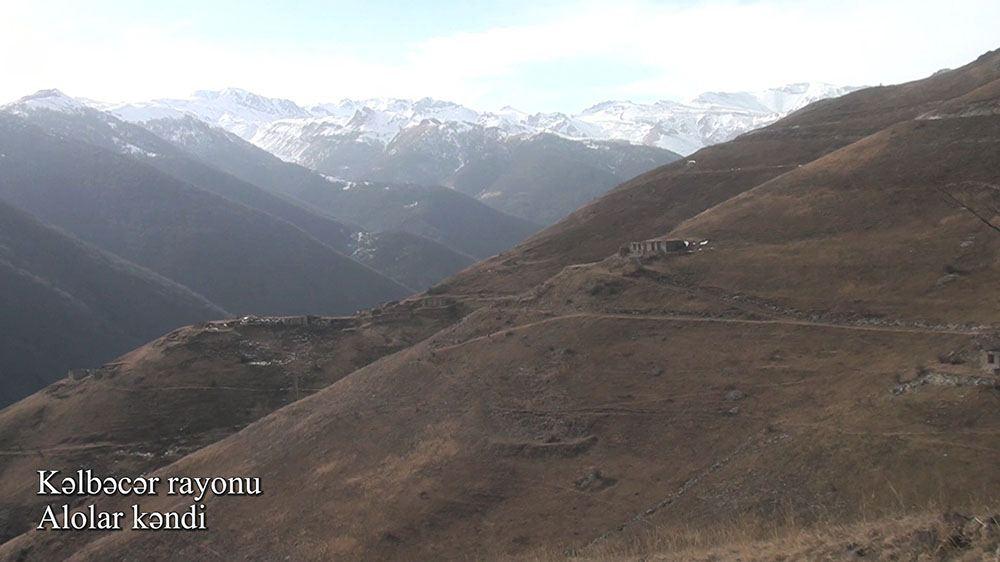 Azerbaijan shows footage from Alolar village of Kalbajar district [PHOTO]