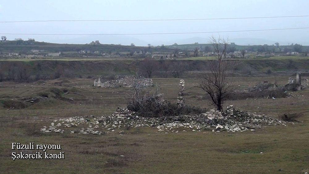 Azerbaijan shows footage from Shekerjik village of Fuzuli district [PHOTO/VIDEO]