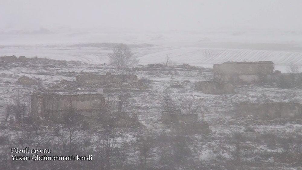 Azerbaijan shows footage from Yukhari Abdurrakhmanli village of Fuzuli [PHOTO/VIDEO]