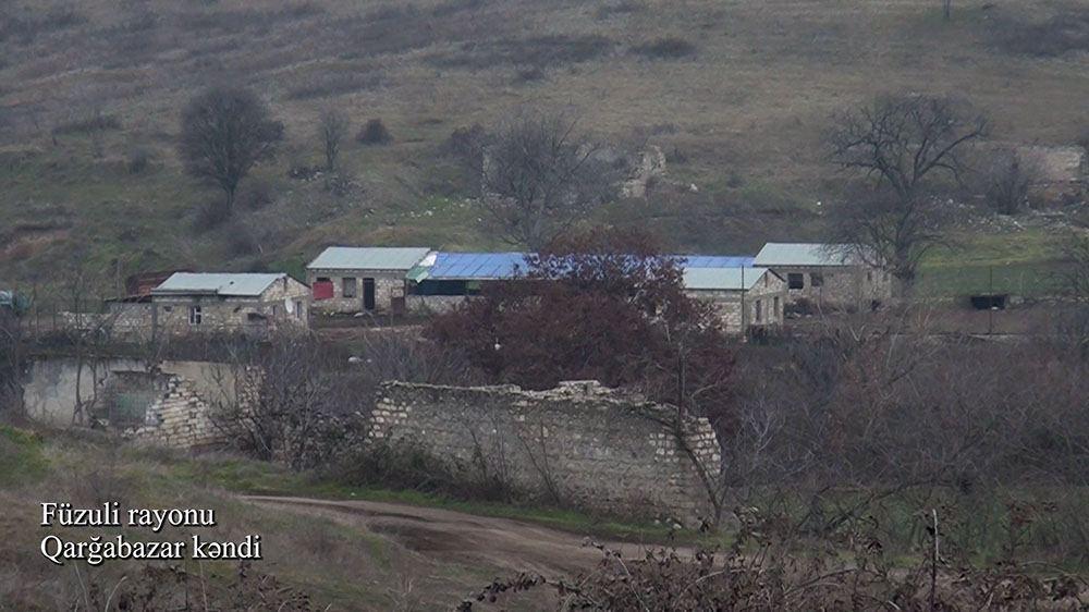 Azerbaijan shows footage from Gargabazar village of Fuzuli district [PHOTO/VIDEO]