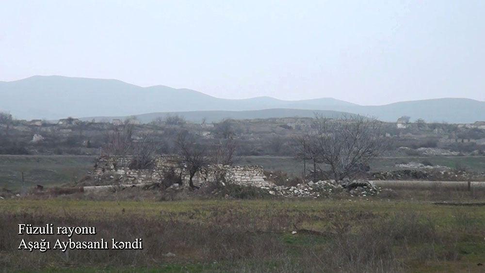 MoD releases video from Fuzuli`s Ashaghi Aybasanli village [PHOTO/VIDEO]