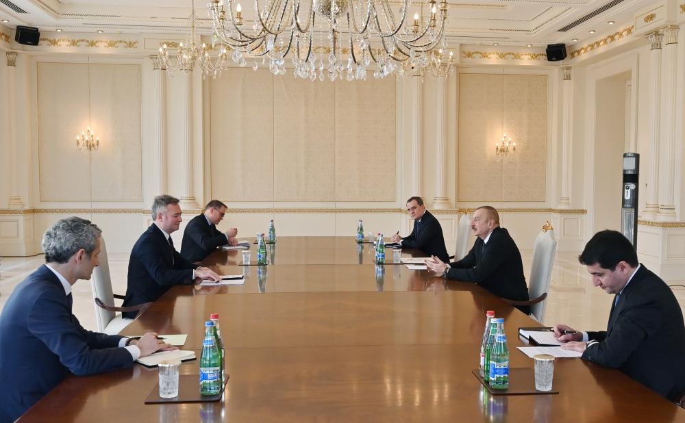 President Aliyev receives French Minister [PHOTO]