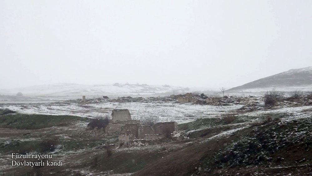 Azerbaijan shows footage from Dovletyarli village of Fuzuli district [PHOTO/VIDEO]