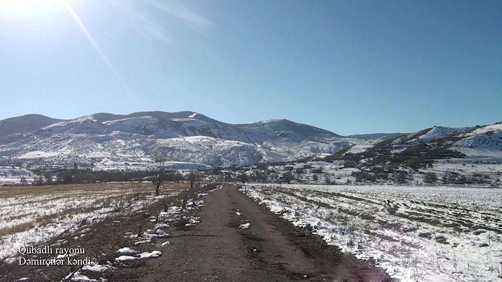 Azerbaijan shows footage from Gubadly district's Damirchilar village [PHOTO/VIDEO]