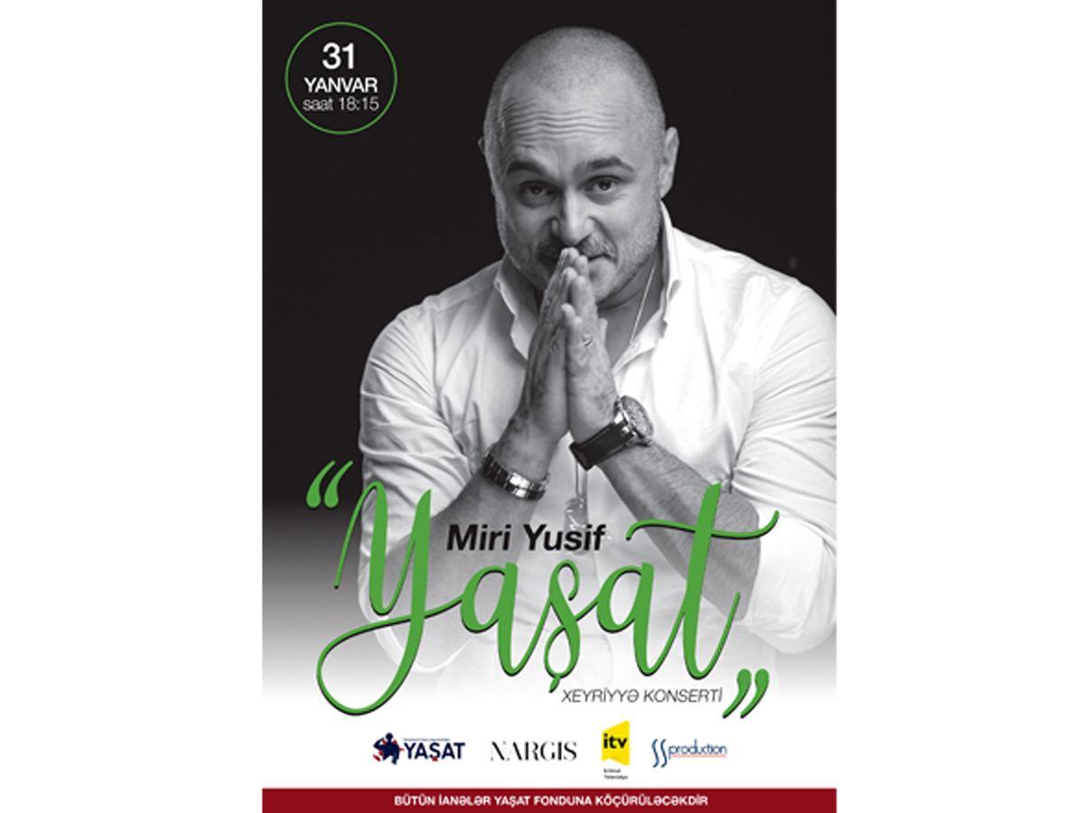 Miri Yusif to give charity concert to support martyr families