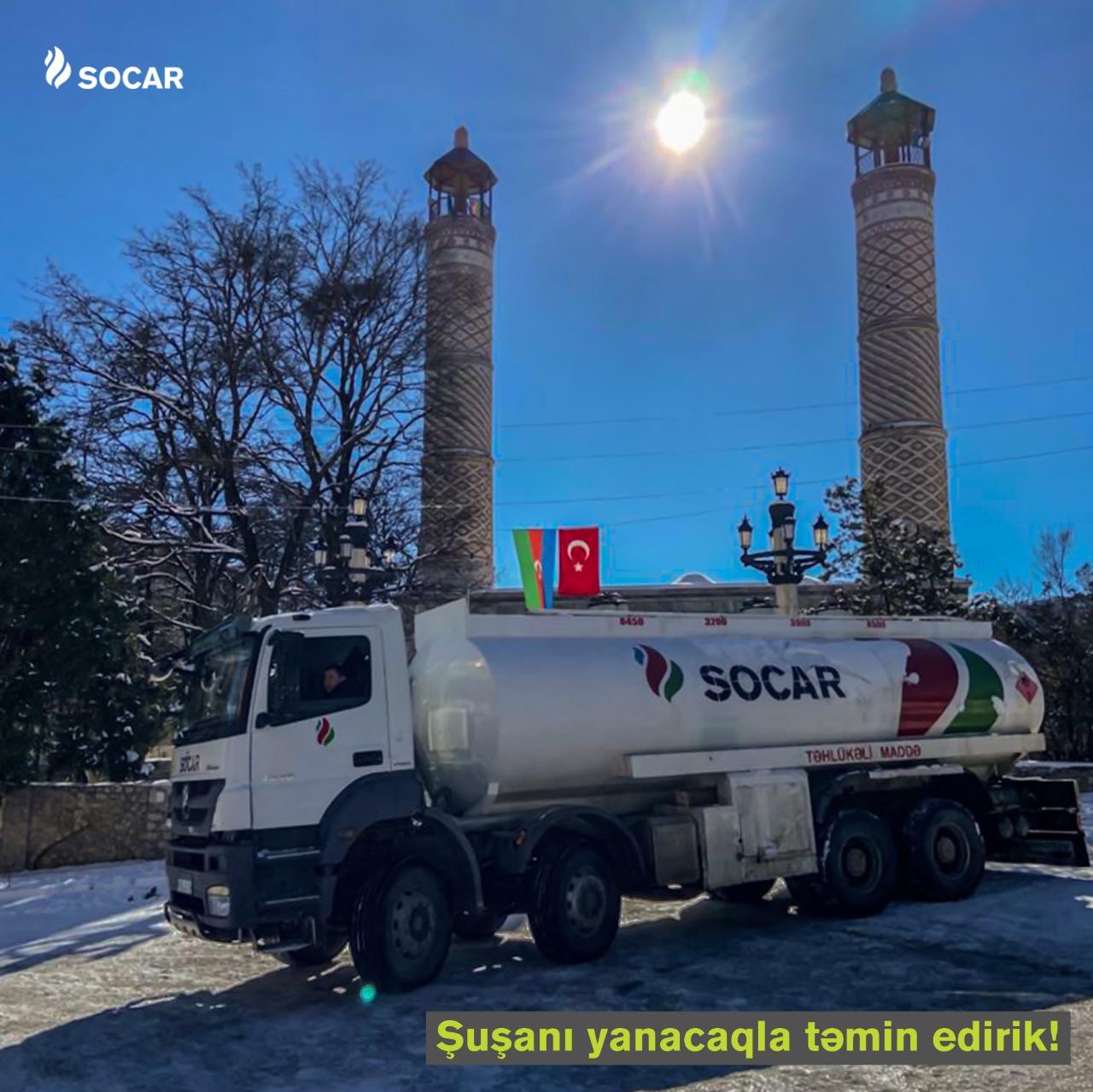 SOCAR to open petrol stations in Karabakh