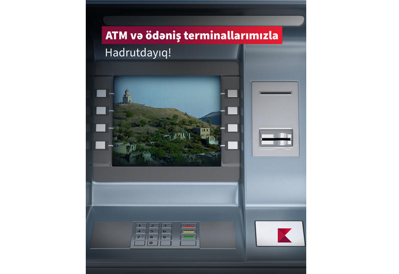 Kapital Bank installs ATM, payment terminal in liberated Hadrut