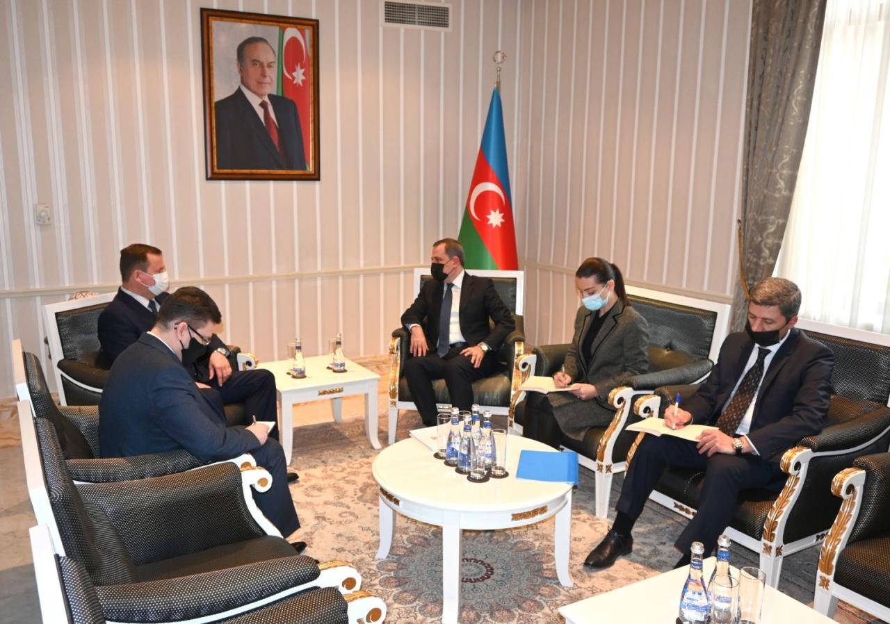 Azerbaijani FM receives newly appointed Belarusian ambassador