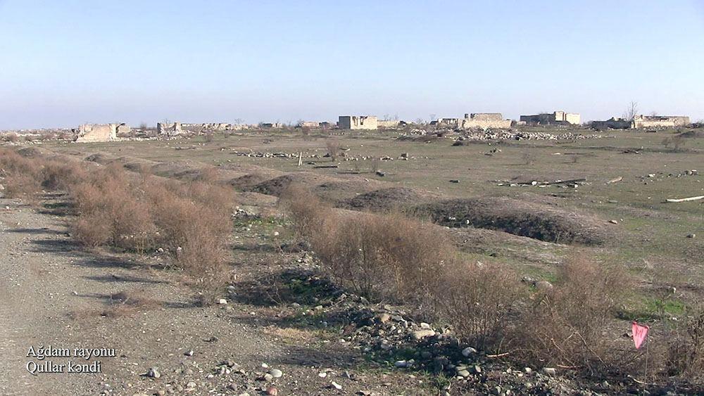 Azerbaijan's MoD shares footage from Gullar village Aghdam district (PHOTO/VIDEO)
