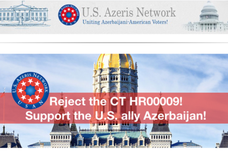 Azerbaijanis launch campaign against pro-Armenian U.S. draft resolution