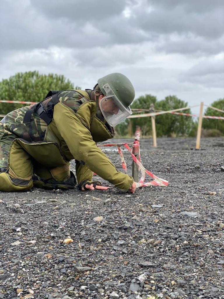 Azerbaijani sappers complete special demining course in Turkey [PHOTO]