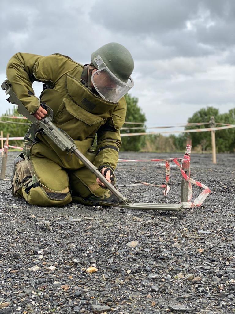 Azerbaijani sappers complete special demining course in Turkey [PHOTO]