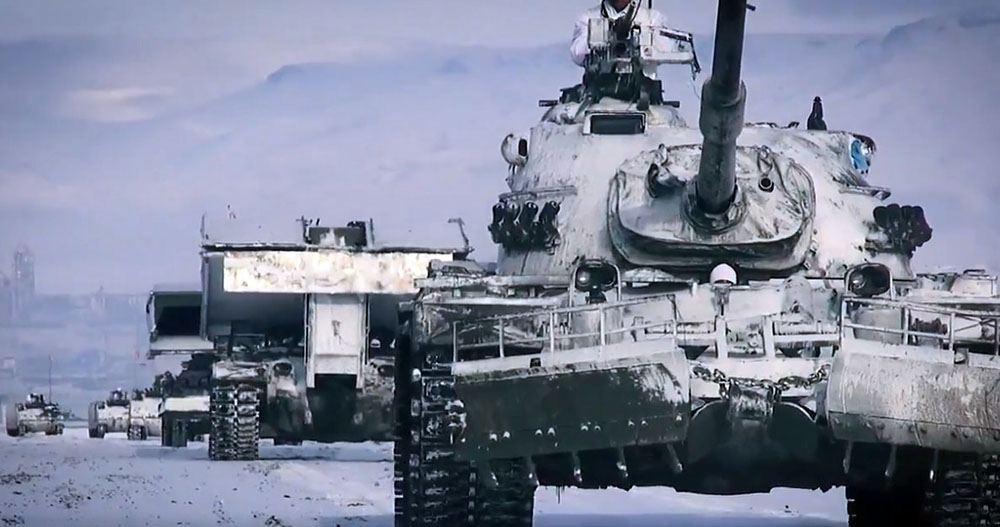 Azerbaijani Defense Ministry disseminates video footage from Winter Exercise-2021