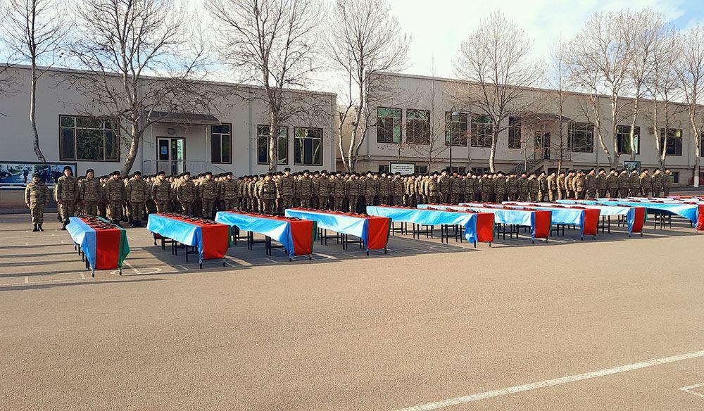 Military Oath taking ceremonies held in Azerbaijan Army