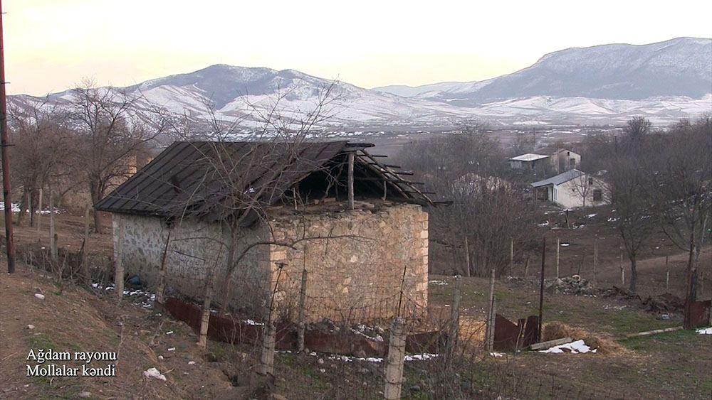 MoD shares footage from Aghdam's Mollalar village [PHOTO/VIDEO]