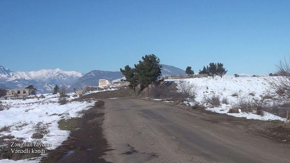 MoD shares footage from Zangilan's Venedli village [PHOTO/VIDEO]