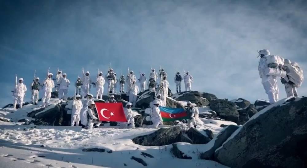 Turkish-Azerbaijani joint drills' new video footage published