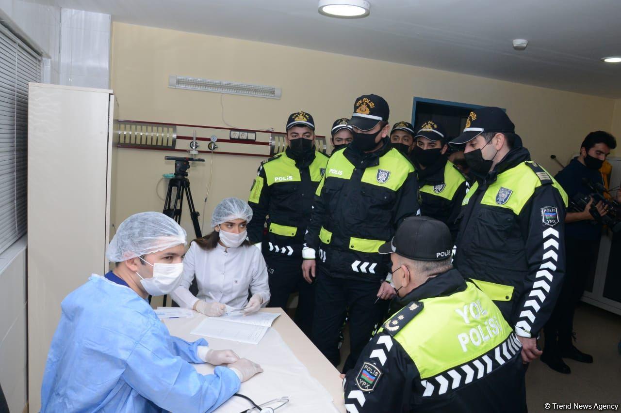 Vaccination of police officers starts in Azerbaijan [PHOTO/VIDEO]