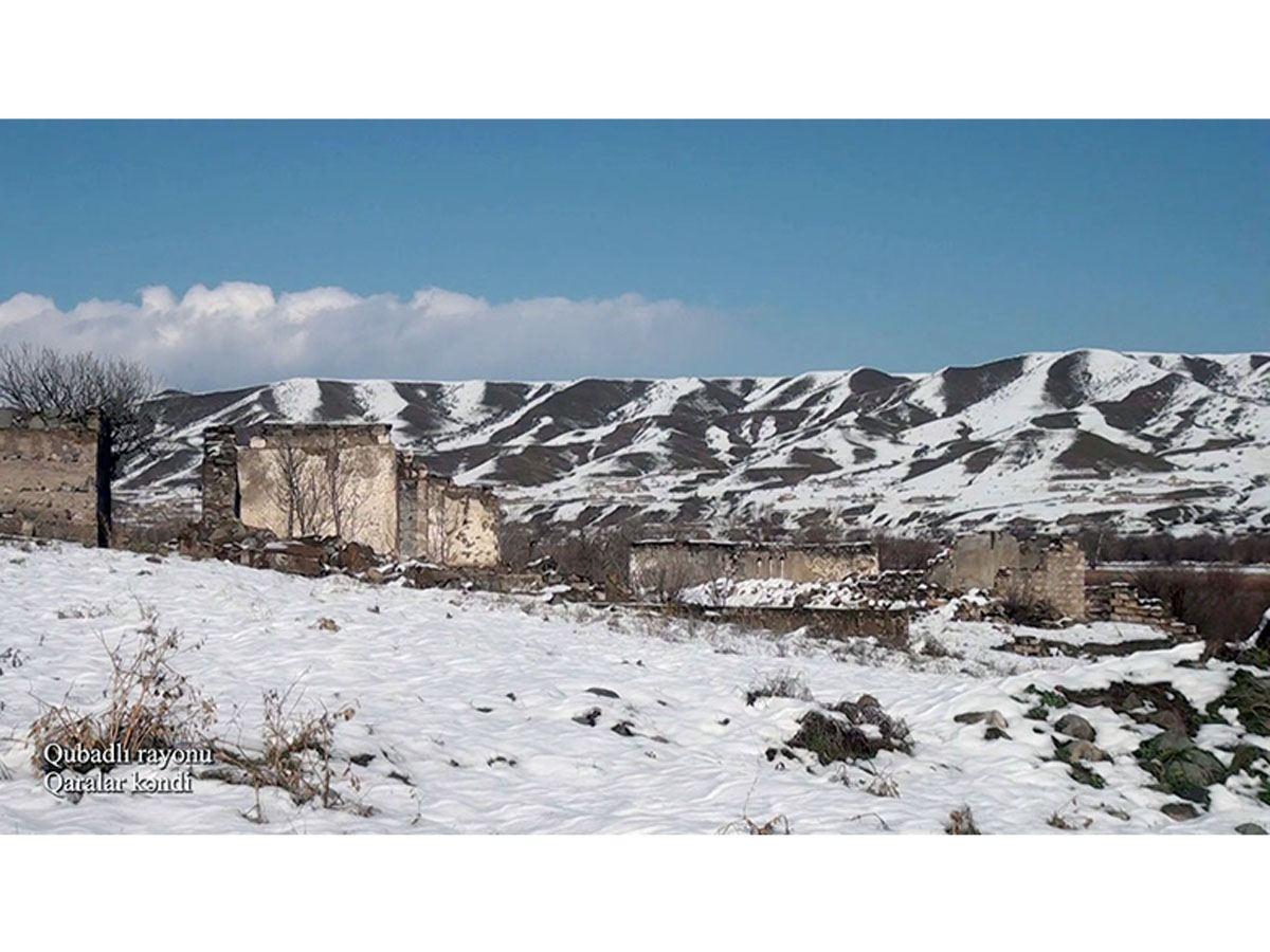 Azerbaijan shares footage from Qaralar village of Gubadli district (PHOTO/VIDEO)