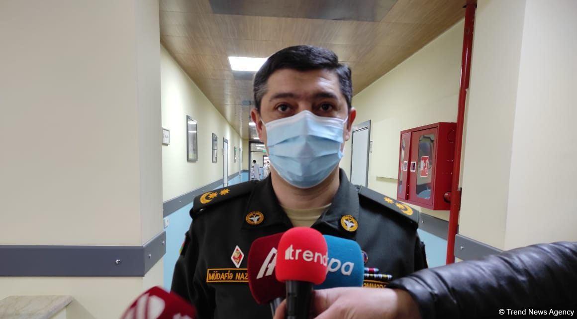 All Azerbaijani military hospitals fully ready for COVID-19 vaccination - Lt. Colonel