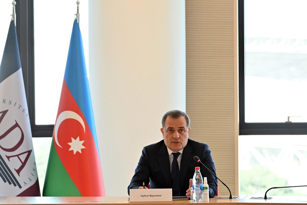 Azerbaijani FM meets with heads of diplomatic missions of EU countries to Azerbaijan [PHOTO]
