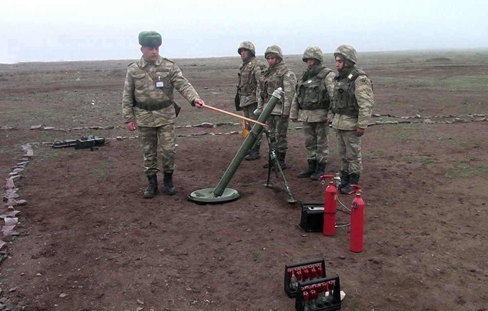 Live-fire training exercises of mortar batteries continue in Azerbaijan [PHOTO/VIDEO]