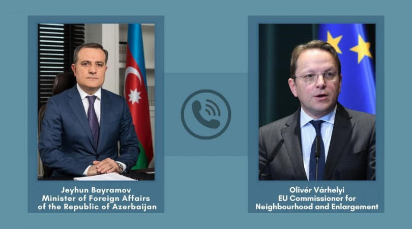 Azerbaijani FM, European official discuss support to war-affected civilians