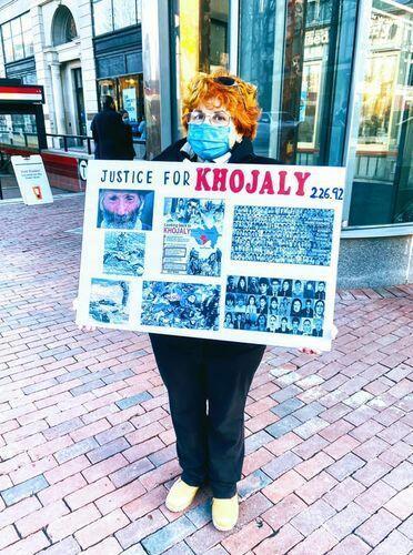 Azerbaijanis in Boston stage silent protest on Khojaly genocide anniversary