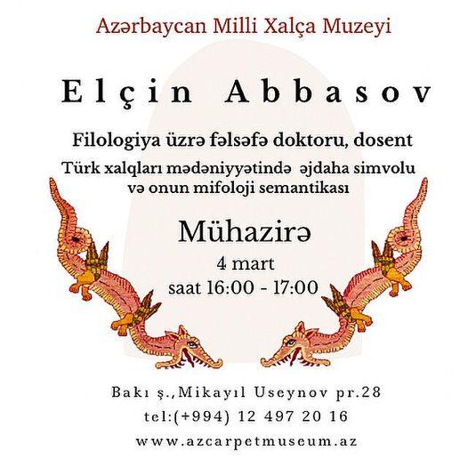 Carpet Museum to host lecture on mythological semantics in Turkic culture