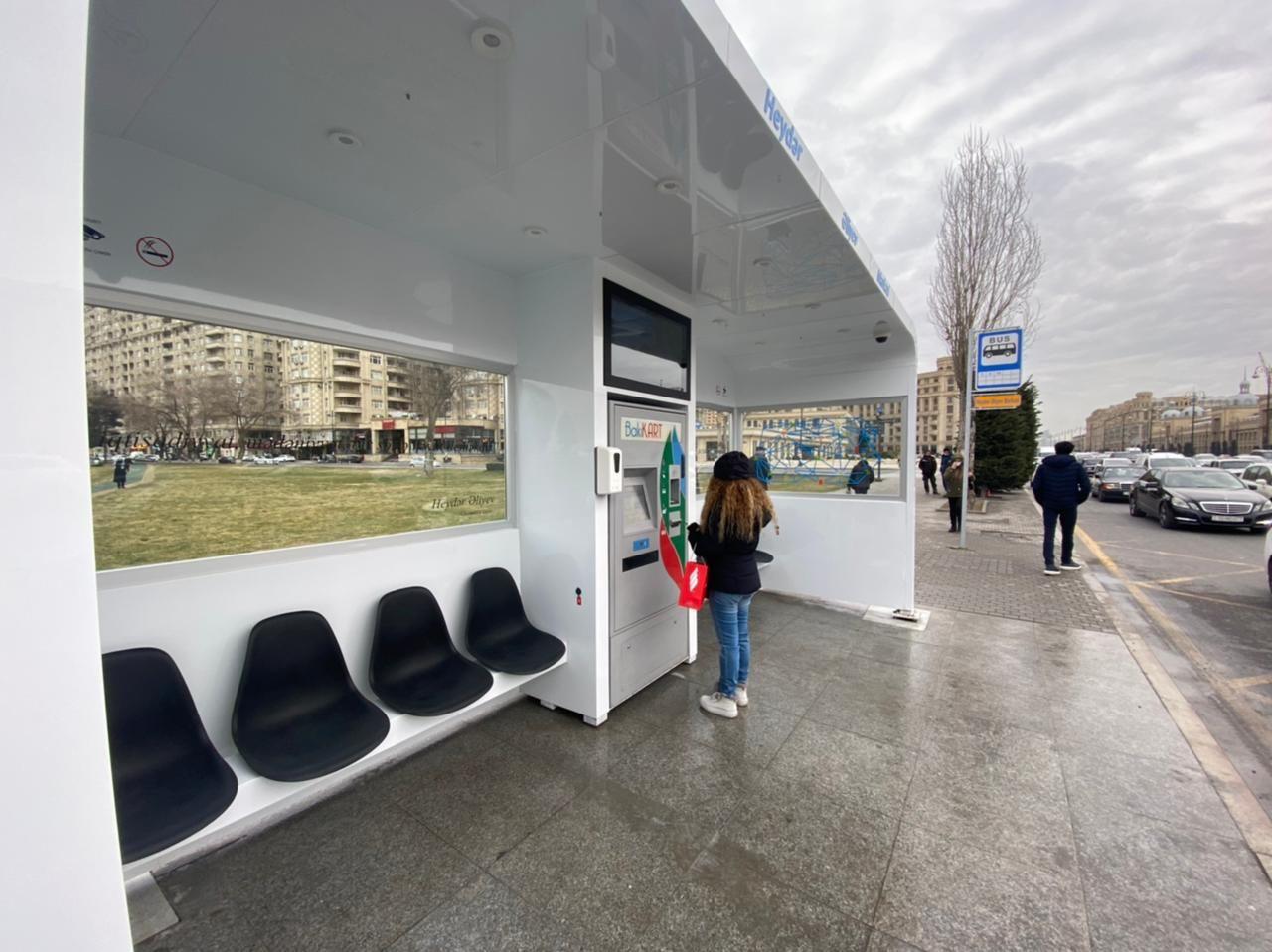 First bio-smart bus stop installed in Baku [PHOTO]