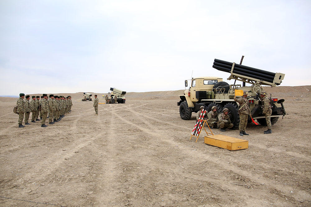 Nakhchivan garrison troops hold command drills [PHOTO/VIDEO]
