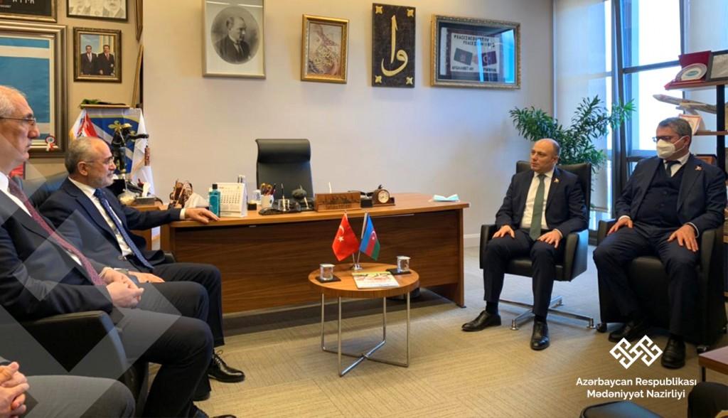 Azerbaijan, Turkey exchange views on cultural ties [PHOTO]