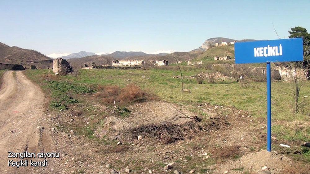 Azerbaijan shows footage from Zangilan`s Kechikli village [VIDEO]