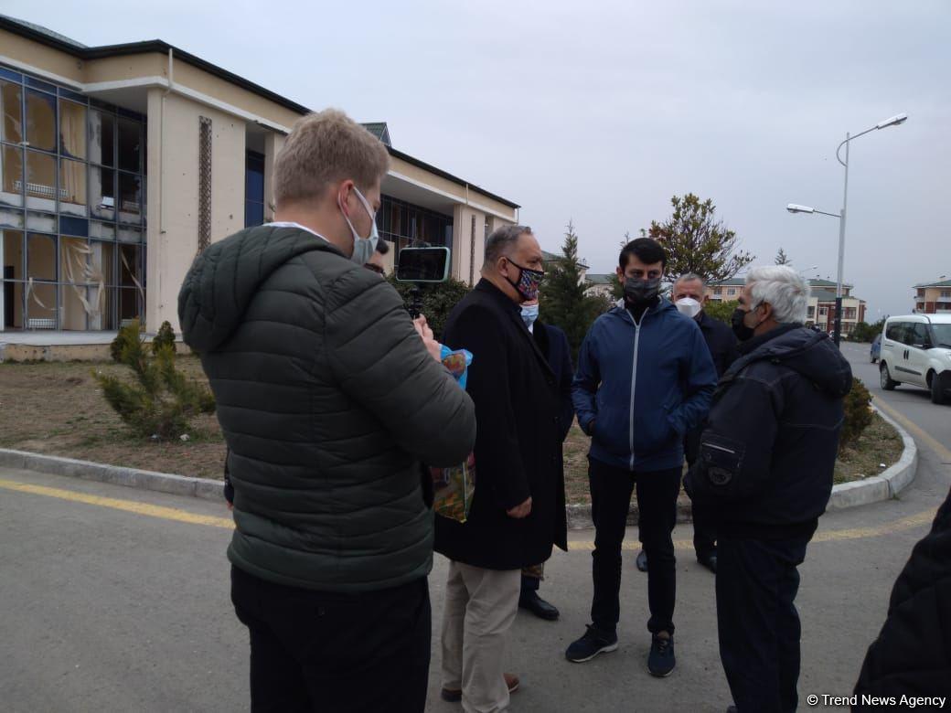 US experts visit war-torn areas of Azerbaijan's Tartar [PHOTO]