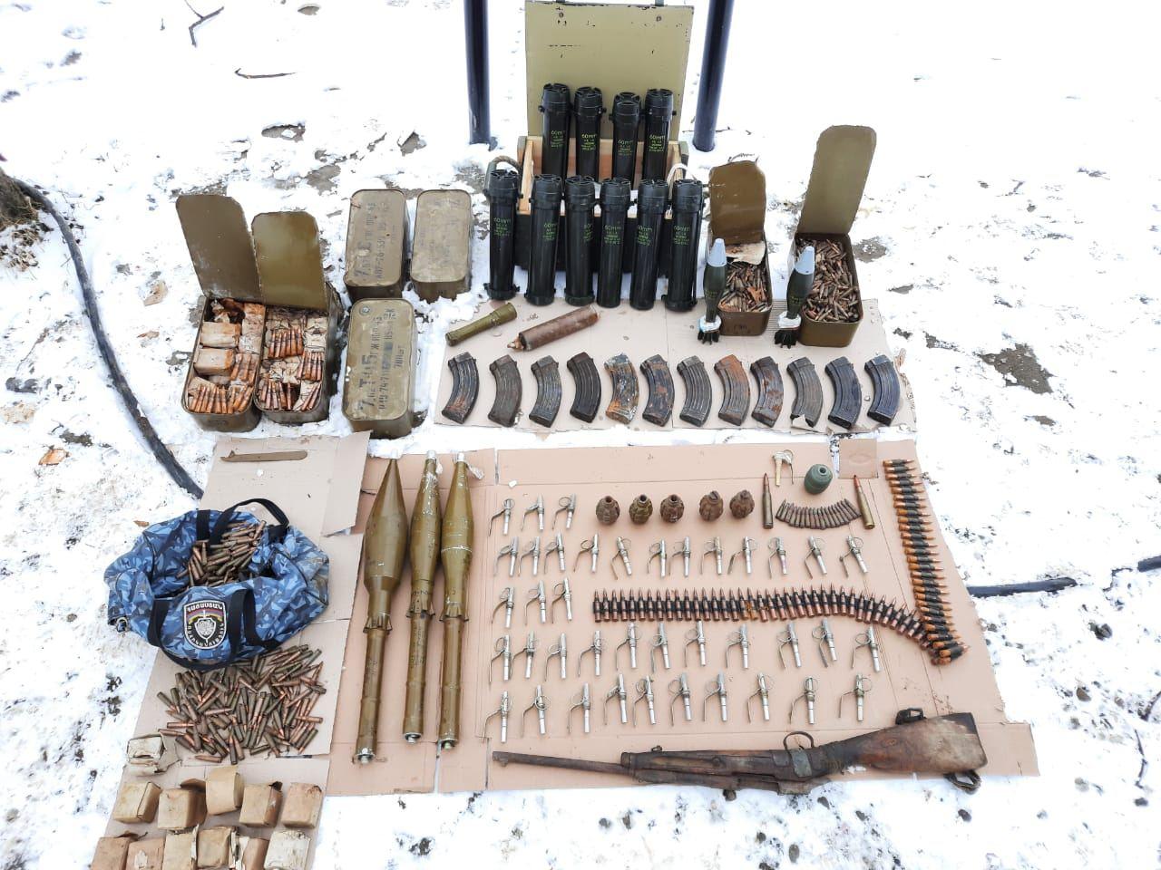 Police seize Armenian munitions in liberated Shusha