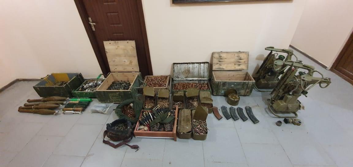 Police seize Armenian weapons in liberated Khojavand, Gubadli, Jabrayil