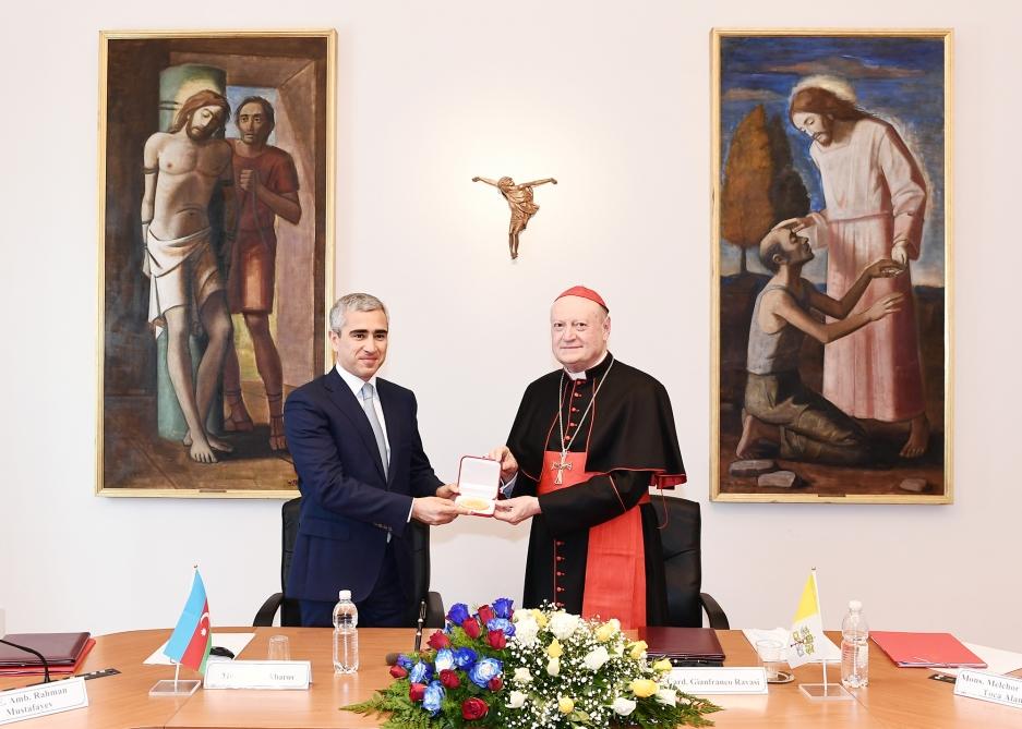 Heydar Aliyev Foundation to restore Catacombs of Commodilla in Vatican [PHOTO]