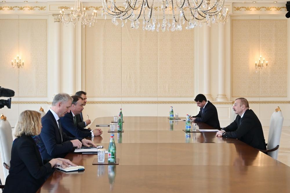 Azerbaijani president receives EU special representative for South Caucasus [UPDATE]