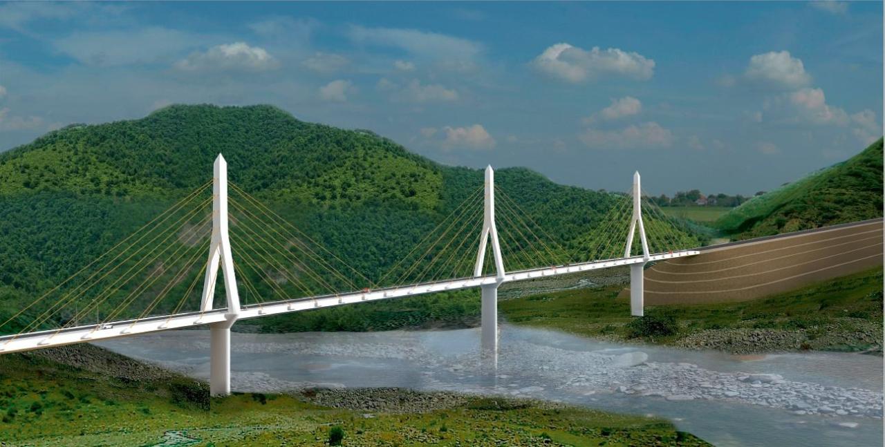 Over kilometer-long bridge under construction in Azerbaijan [PHOTO]