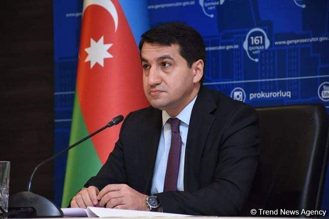 Azerbaijani president's assistant talks Armenian damage on liberated lands to UNESCO