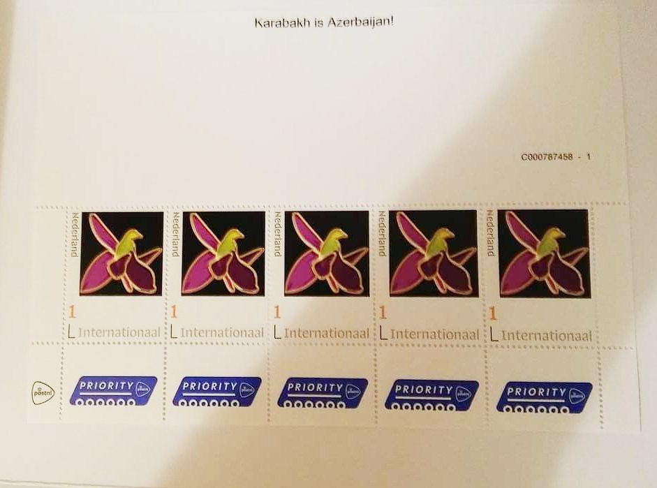 Khari Bulbul postage stamps released in Amsterdam [PHOTO]