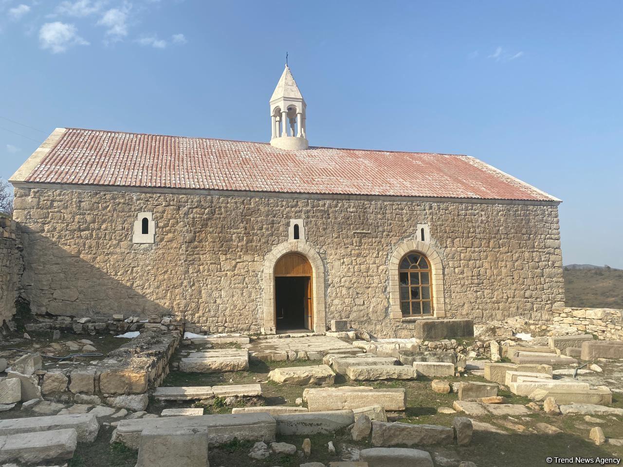 Trend TV reports from St. John's Church in Khojavand's Tugh village [VIDEO]