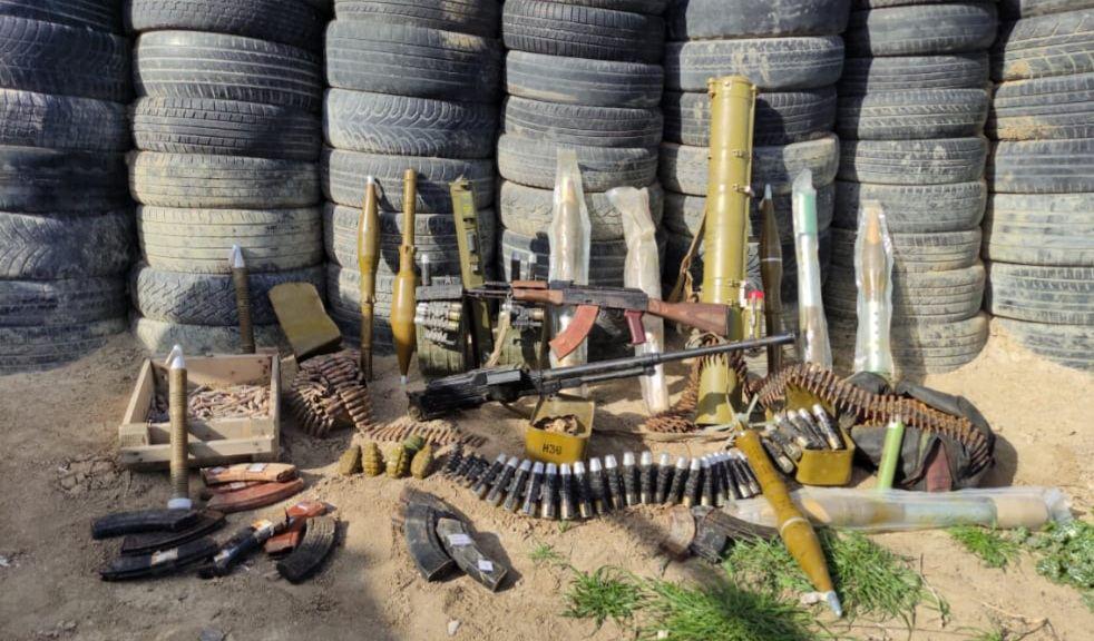 Batch of Armenian munitions found by Azerbaijani police in Khojavend district